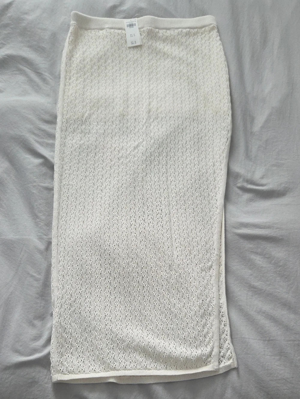 Abercrombie & Fitch Cream Knitted Skirt